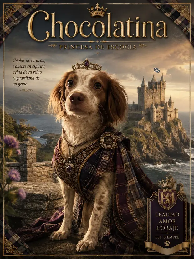 Cartel de Chocolatina, princesa de Zeolandia