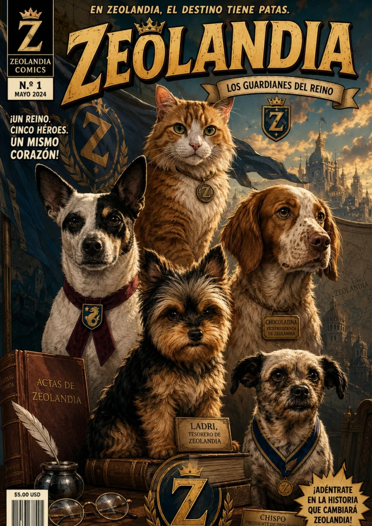Portada · Revista Zeolandia Nº 1